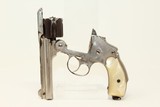 Antique SMITH & WESSON Safety Hammerless Revolver .38 Caliber 5-Shot “LEMON SQUEEZER” with PEARL GRIPS! - 12 of 16