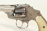 Antique SMITH & WESSON Safety Hammerless Revolver .38 Caliber 5-Shot “LEMON SQUEEZER” with PEARL GRIPS! - 3 of 16