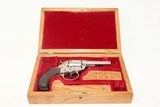 EARLY Antique COLT 1877 “LIGHTNING” .38 RevolverCASED Etched Panel Double Action .38 Colt Made in 1880 - 1 of 19