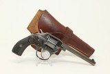 U.S. REVOLVER COMPANY .22 RF Top Break Pocket GunRoaring 20s Era 7-Shot Revolver with LEATHER HOLSTER! - 1 of 19