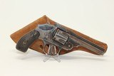 BUFFALO Marked HOLSTER w Iver Johnson .38 Revolver Early 20th Century Self-Defense Gun - 1 of 20
