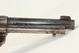 Antique COLT THUNDERER M1877 Revolver Made In 1879 .41 Caliber Double Action Six Shooter w HOLSTER! - 6 of 21