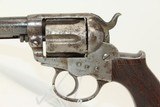 Antique COLT THUNDERER M1877 Revolver Made In 1879 .41 Caliber Double Action Six Shooter w HOLSTER! - 18 of 21