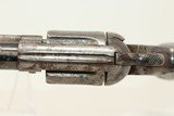 Antique COLT THUNDERER M1877 Revolver Made In 1879 .41 Caliber Double Action Six Shooter w HOLSTER! - 9 of 21