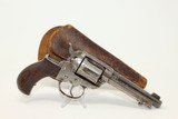 Antique COLT THUNDERER M1877 Revolver Made In 1879 .41 Caliber Double Action Six Shooter w HOLSTER! - 2 of 21
