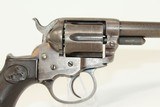 COLT M1877 THUNDERER with HOLSTER Made In 1881 HOLSTERED Sheriff’s Model with ETCHED PANEL Barrel - 20 of 22