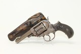 COLT M1877 THUNDERER with HOLSTER Made In 1881 HOLSTERED Sheriff’s Model with ETCHED PANEL Barrel - 1 of 22
