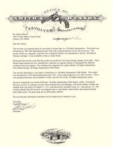 LETTERED 1911 Smith & Wesson .38 S&W LemonSqueezer Nickel & Pearl! Shipped to SACRAMENTO, CA in 1911! - 20 of 20