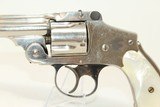 LETTERED 1911 Smith & Wesson .38 S&W LemonSqueezer Nickel & Pearl! Shipped to SACRAMENTO, CA in 1911! - 4 of 20
