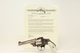 LETTERED 1911 Smith & Wesson .38 S&W LemonSqueezer Nickel & Pearl! Shipped to SACRAMENTO, CA in 1911! - 1 of 20
