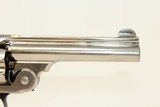 LETTERED 1911 Smith & Wesson .38 S&W LemonSqueezer Nickel & Pearl! Shipped to SACRAMENTO, CA in 1911! - 19 of 20