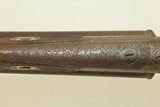 KONRAD BURGER Side x Side Rifle & Shotgun CAPE GUN Beautifully Engraved and Carved 19TH Century Hunting Gun From GERMANY! - 11 of 25