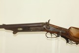 KONRAD BURGER Side x Side Rifle & Shotgun CAPE GUN Beautifully Engraved and Carved 19TH Century Hunting Gun From GERMANY! - 4 of 25