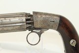 Antique BLUNT & SYMS Type Underhammer Pepperbox
Engraved, Underhammer, Ring Trigger Revolver - 4 of 14