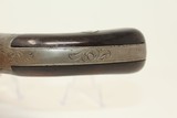 Antique BLUNT & SYMS Type Underhammer Pepperbox
Engraved, Underhammer, Ring Trigger Revolver - 6 of 14