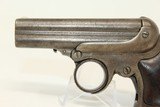 Antique REMINGTON-ELLIOT .32 “PEPPERBOX” Pistol 4-Shot Ring Trigger Deringer Type Pistol with ROSEWOOD GRIPS! - 4 of 14
