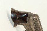Antique REMINGTON-ELLIOT .32 “PEPPERBOX” Pistol 4-Shot Ring Trigger Deringer Type Pistol with ROSEWOOD GRIPS! - 13 of 14