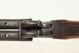 Antique 1850s EUROPEAN SxS DOUBLE BARREL Pistol .41 Caliber Percussion Double Barrel Self Defense Pistol - 7 of 15