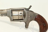 HOPKINS & ALLEN “Dictator” Spur Trigger REVOLVER Old West Single Action .32 Rimfire! - 3 of 15