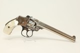 LONG BARREL S&W Safety Hammerless .32 Revolver C&R SCARCE 6 Inch Barrel and PEARL GRIPS! - 14 of 19