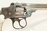 LONG BARREL S&W Safety Hammerless .32 Revolver C&R SCARCE 6 Inch Barrel and PEARL GRIPS! - 16 of 19