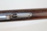SPEC ORDER 28-Inch Barrel Antique Winchester 1873 Made 1888 w Tooled Leather Scabbard in .32 WCF - 14 of 19