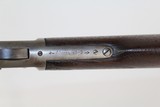 SPEC ORDER 28-Inch Barrel Antique Winchester 1873 Made 1888 w Tooled Leather Scabbard in .32 WCF - 7 of 19