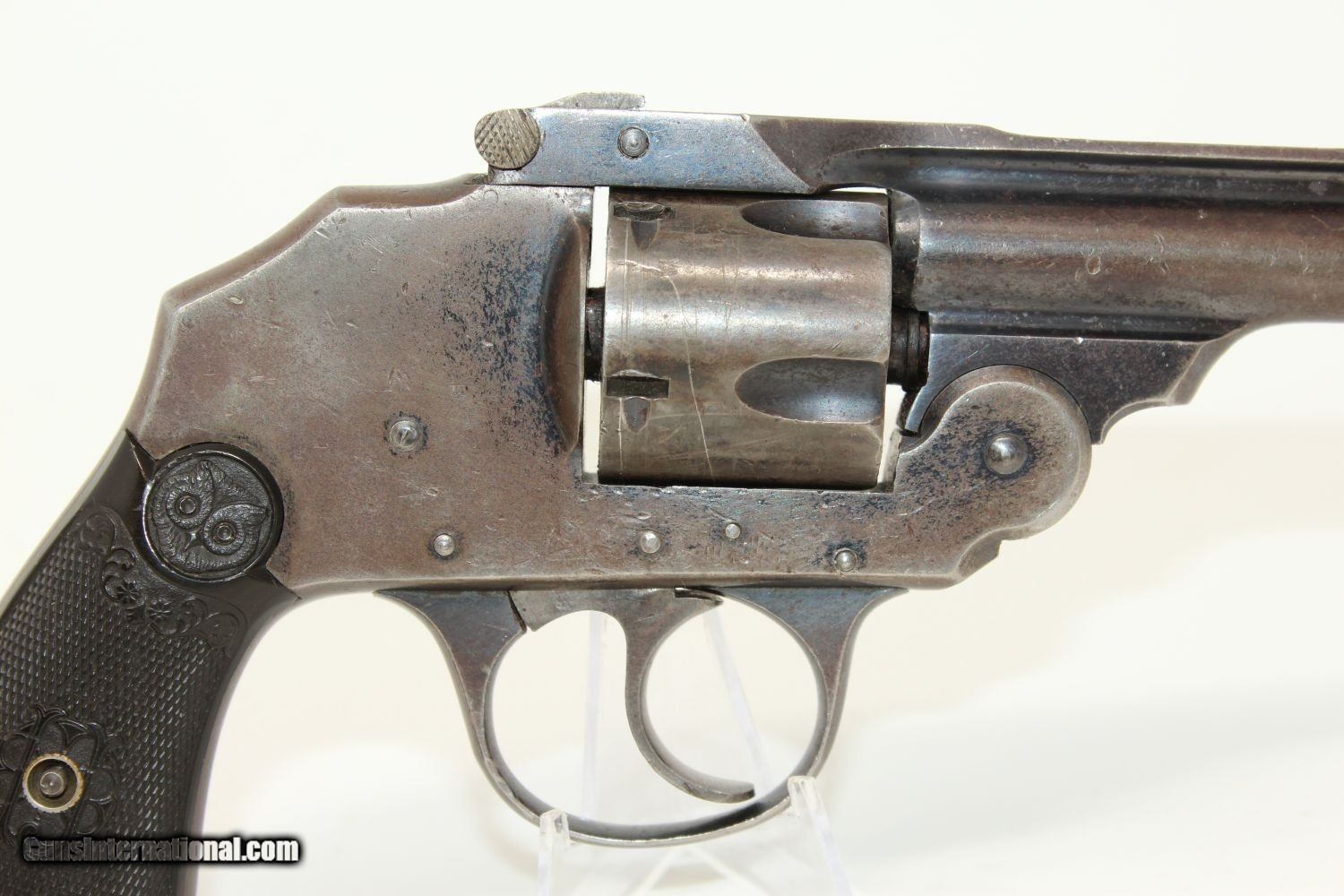 ADAMS EXPRESS CO. Marked Iver Johnson REVOLVER C&R Complete with Original  SHOULDER HOLSTER!