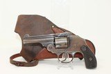 ADAMS EXPRESS CO. Marked Iver Johnson REVOLVER C&R Complete with Original SHOULDER HOLSTER! - 1 of 19