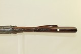 GORGEOUS European 16 GAUGE Double Barrel Shotgun Early 20th Century SxS with Twist Barrels - 13 of 21