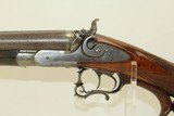 GORGEOUS European 16 GAUGE Double Barrel Shotgun Early 20th Century SxS with Twist Barrels - 19 of 21