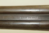 BAYARD ARMS Co Henry Pieper SxS Hammer SHOTGUN C&R Belgian Made Double Barrel Hammer Shotgun! - 11 of 25