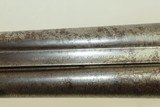 Scarce Antique COLT Model 1878 SxS Hammer SHOTGUN Double Barrel Made in 1882 with Damascus Barrels - 15 of 22