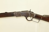SCARCE Antique .22 Cal WINCHESTER 1873 Lever Rifle FEWER THAN 20K MADE! First US .22 REPEATING RIFLE! - 1 of 25