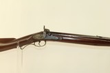 1840s SOUTHERN Antique .40 Caliber Long Rifle Dade & Raynolds of MOBILE AL Lock J. ASHLEY Barrel - 1 of 22