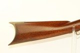 1840s SOUTHERN Antique .40 Caliber Long Rifle Dade & Raynolds of MOBILE AL Lock J. ASHLEY Barrel - 3 of 22
