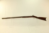 1840s SOUTHERN Antique .40 Caliber Long Rifle Dade & Raynolds of MOBILE AL Lock J. ASHLEY Barrel - 18 of 22
