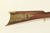 KENTUCKY Style AMERICAN LONG RIFLE Full-Stock Percussion Rifle Manufactured Circa the 1850s - 3 of 21