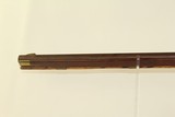 KENTUCKY Style AMERICAN LONG RIFLE Full-Stock Percussion Rifle Manufactured Circa the 1850s - 21 of 21
