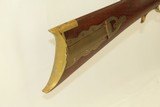 KENTUCKY Style AMERICAN LONG RIFLE Full-Stock Percussion Rifle Manufactured Circa the 1850s - 7 of 21