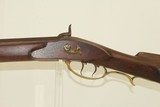 KENTUCKY Style AMERICAN LONG RIFLE Full-Stock Percussion Rifle Manufactured Circa the 1850s - 19 of 21