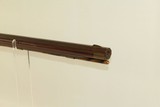 KENTUCKY Style AMERICAN LONG RIFLE Full-Stock Percussion Rifle Manufactured Circa the 1850s - 8 of 21