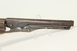 1862 CIVIL WAR Antique COLT 1862 POLICE Revolver Sleek, Original 5-Shot .36 Caliber Cap & Ball Pistol! - 16 of 16