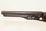 1862 CIVIL WAR Antique COLT 1862 POLICE Revolver Sleek, Original 5-Shot .36 Caliber Cap & Ball Pistol! - 12 of 16