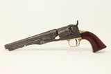 1862 CIVIL WAR Antique COLT 1862 POLICE Revolver Sleek, Original 5-Shot .36 Caliber Cap & Ball Pistol! - 1 of 16
