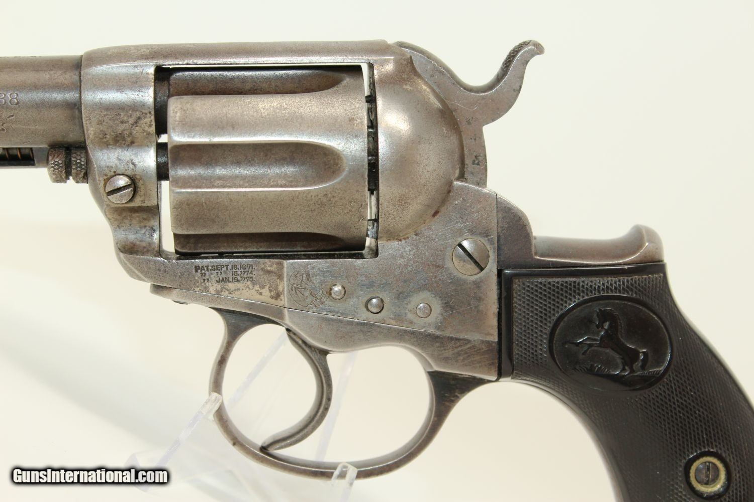 1891 Antique COLT M1877 “LIGHTNING” .38 Revolver Double Action .38 Colt ...