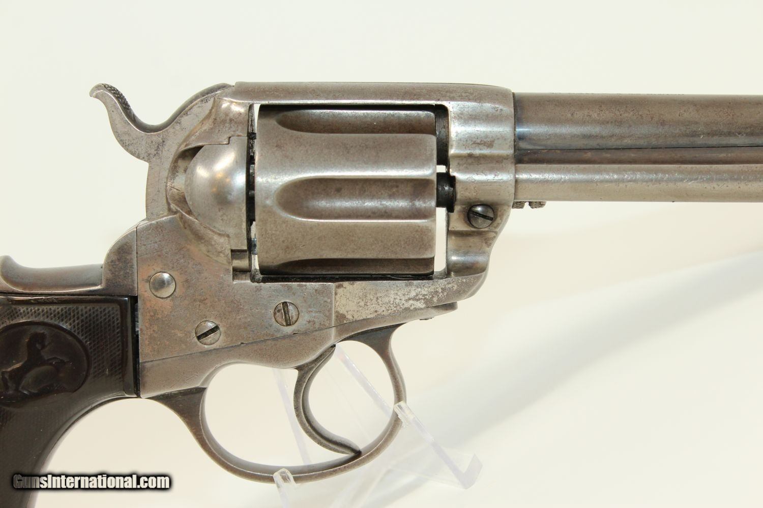 1891 Antique Colt M1877 “lightning” 38 Revolver Double Action 38 Colt Made In 1891 3471