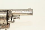 ENGRAVED British “BULLDOG” DA .44 Cal Revolver C&R Liege Proofed Double Action Self Defense Revolver! - 15 of 15