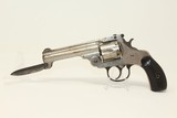RARE H&R .32 S&W Revolver w FOLDING DAGGER C&R 1 of 2000; Double Action Auto Ejecting Self Defense Revolver! - 1 of 19