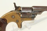 Antique COLT “Open Top” Pocket REVOLVER Made 1874 Colt’s Answer to Smith & Wesson’s No. 1 Revolver - 14 of 15